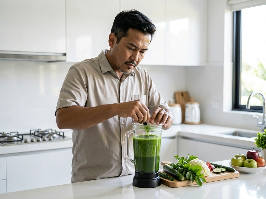 Healthy lifestyle for men in Indonesia